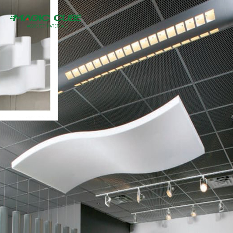 Decken-Akustikplatten aus hochdichtem Haustierfilz