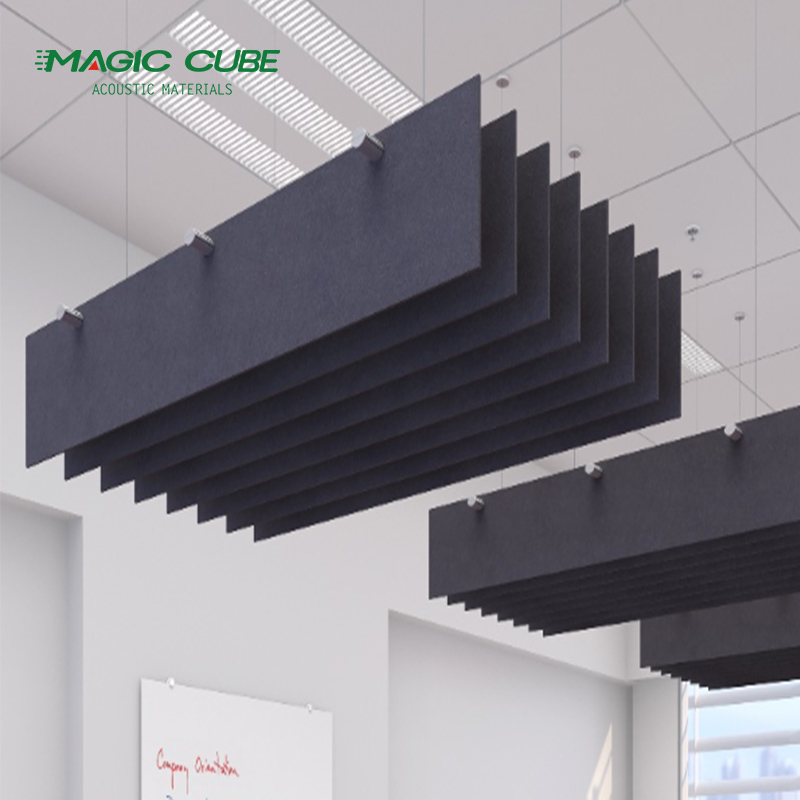 Decken-Akustikplatten aus hochdichtem Haustierfilz