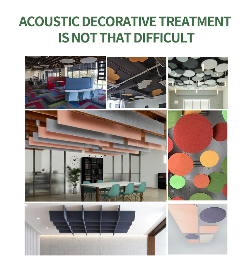 Polyesterplatten dekorativ