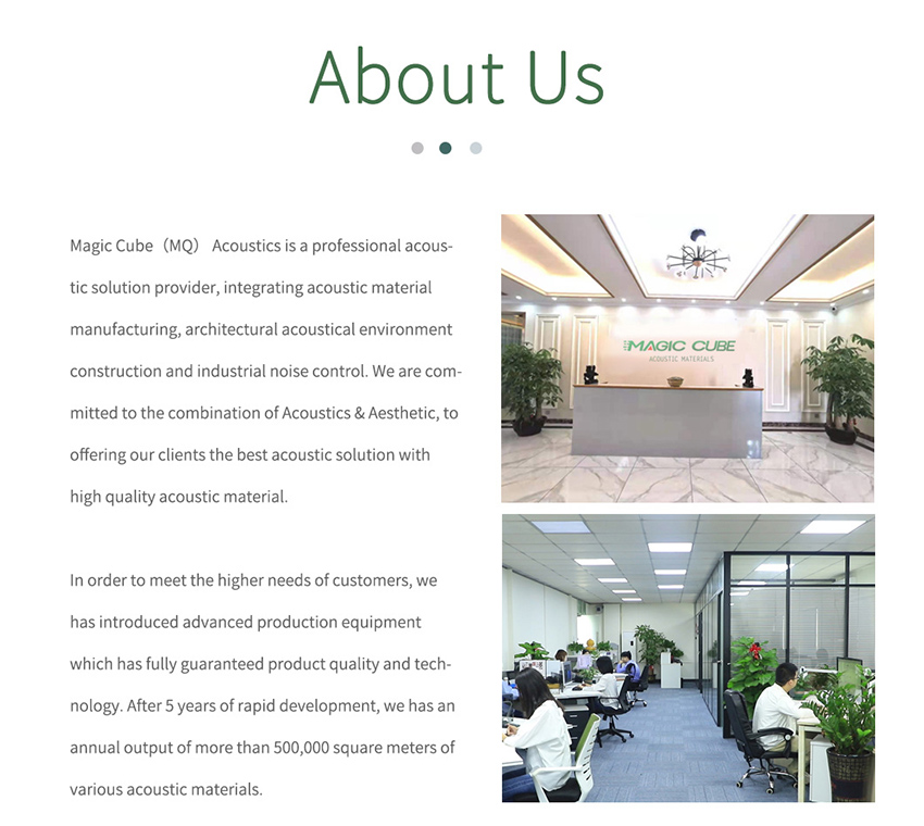 Akustische Bürotrennwände