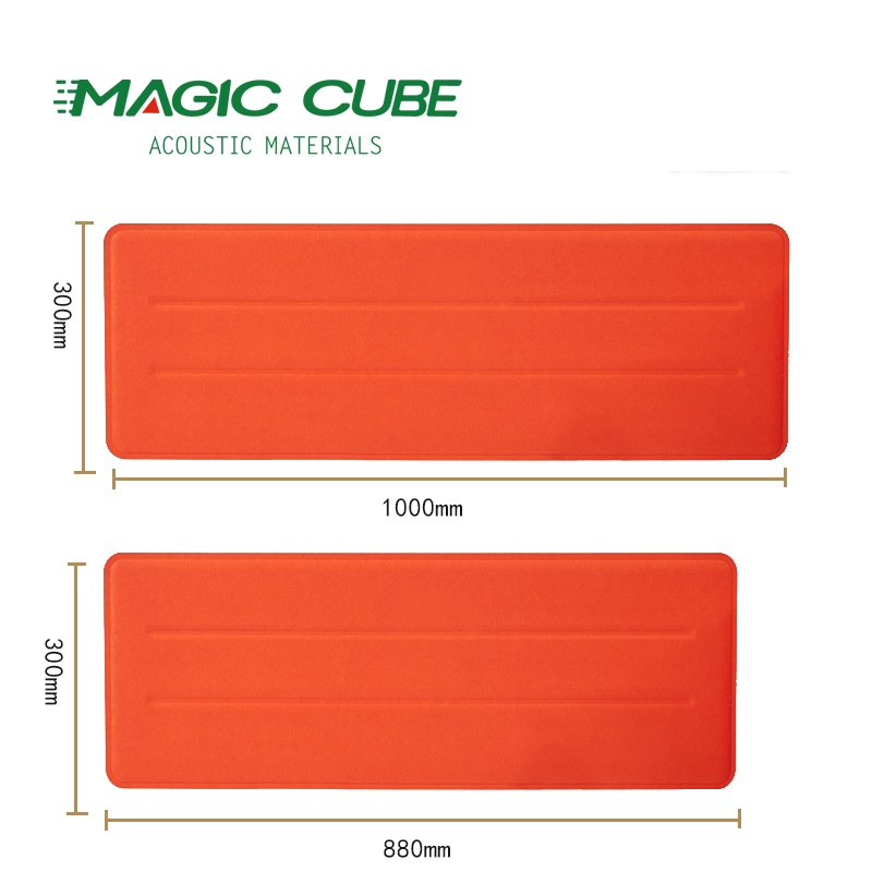 Schreibtischteiler aus Polyester mit Schallschutz für Haustiere 